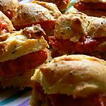 recette Petits choux au pavot et poivrons pour l'apéro
