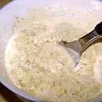 recette Salade de courgettes au yaourt et aux noix