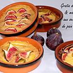 figue : recette Gratin de mangue & figues aux senteurs de pain d'épices