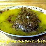 recette foie gras au pain d'épices