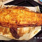 recette Saumon en croûte farci