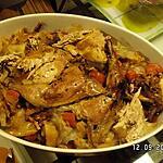 recette Faisan au chou