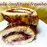 confiture d'oranges : recette roulé confiture framboise
