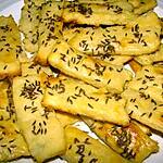 recette Paluszki (Biscuits polonais pour l'apéritif)