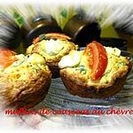 recette muffins de couscous au chèvre