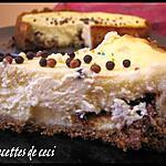 recette Cheesecake truffé de toblerone