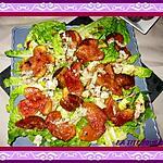recette Salade aux figues roties, gingembre et bleue de bresse