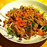 recette Salade de boeuf à la thailandaise