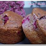 recette ** Muffins Rose et Chic : biscuits roses de Reims, lychees, framboises & Champagne Rosé **