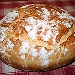 pain sans pétrissage : recette Pain en cocotte