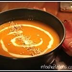 recette velouté épicé de courge butternut