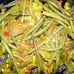 recette Tagine de viande aux haricots verts
