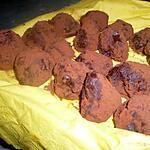 recette truffes  au chocolat (creme de soja)