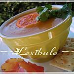 recette Soupe à la courge, au gingembre et à l'orange