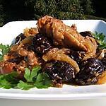 recette Tajine de poulet aux pruneaux