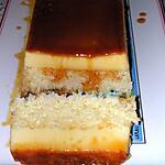 recette Gâteau fondant caramélisé à la noix de coco