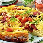 recette Nid de pâtes à la montbéliarde