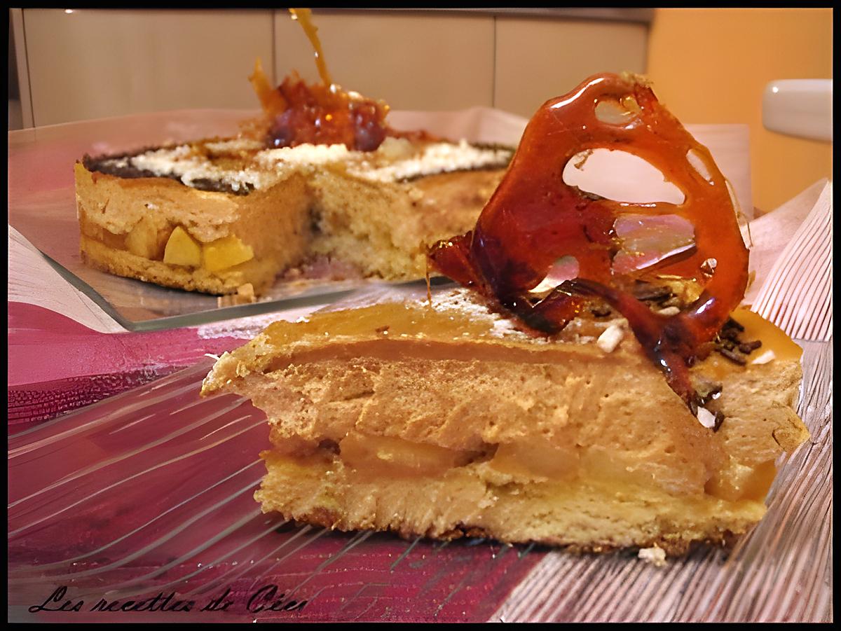 recette Entremets aux pommes et dulce de leche