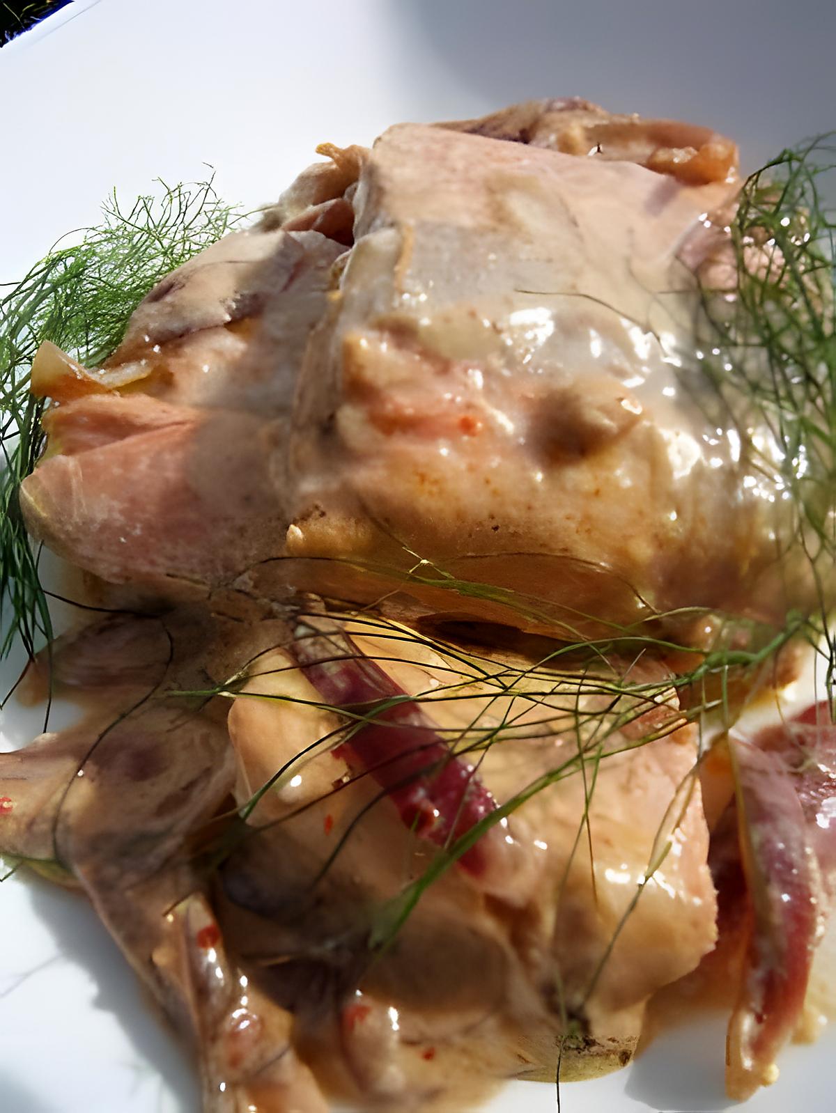 recette Saumon à l'échalote