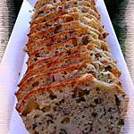 gruyère : recette Cake au roquefort, dés de jambon & noix
