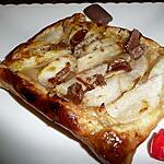 recette tartes fines aux poires et éclats de Daim