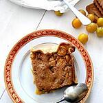 recette Tarte aux mirabelles et spéculoos