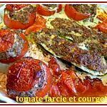 recette tomates farcies et courgettes