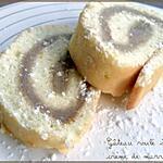 recette Gâteau Roulé à la Crème de Marrons