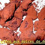 recette truffe aux épices de noel