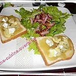 recette Toasts compote/camembert