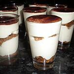 recette verrines tiramisu speculoos
