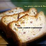 recette CAKE JAMBON CAMEMBERT