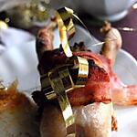 recette Cailles farcies confit d’échalote à l’orange