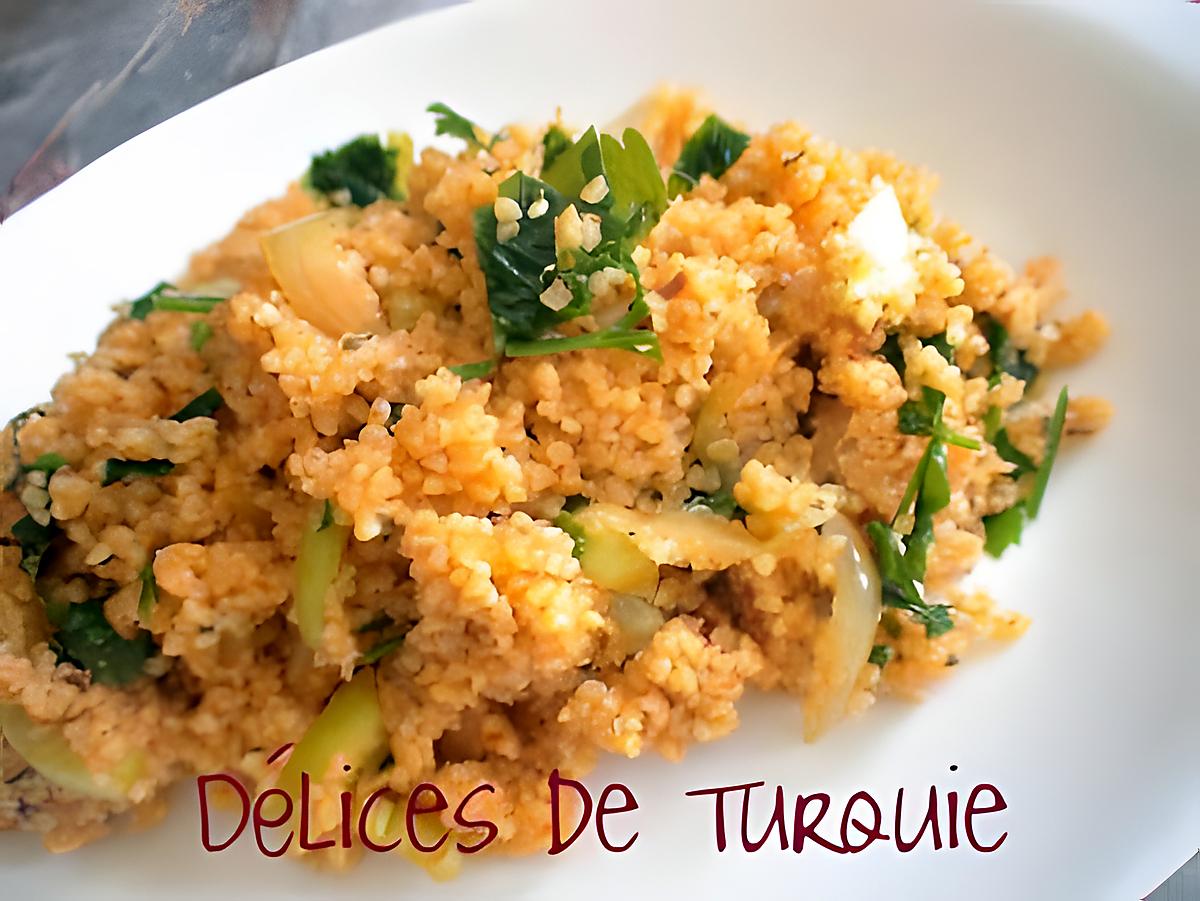 recette Taboulé turc - Kisir
