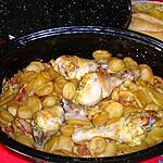 recette POULET   CREOLE  gingembre massalé