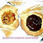 recette tartelette chocolat coeur coulant croquant de caramel au beurre salé et speculoos