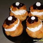 recette CHOUX CREME PATISSIERE/CHANTILLY