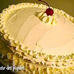 recette ~Gâteau à la vanille et son glaçage~ 