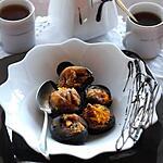 figue : recette Figues farcies aux amandes en manteau de chocolat