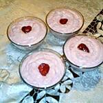 recette mousse au fraise facile