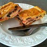 recette FEUILLETE AU SAUMON