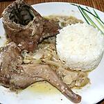 recette Lapin A.Ouattara (Côte d'Ivoire)