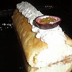 fruits de la passion : recette buche au fruits de la passion