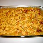 recette crumble aux pommes et noix