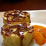 mangue;carottes : recette Tartelettes au  cheesecake de mangue et confiture de lait