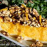 garniture : recette Tarte au potiron et noix caramélisées au miel de Cévennes