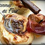 recette POMMES AU FOUR SAUCE AU CARAMBAR