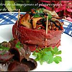 Parmentière de champignons et gésiers confits