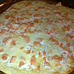 recette Pizza au saumon