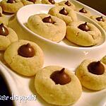 recette ~Fleurettes aux minis kisses et au beurre d'arachides~ 